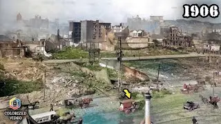 Gempa Dahsyat di San Francisco Tahun 1906 | Video Langka Berwarna