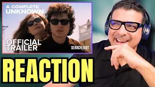 A COMPLETE UNKNOWN | Official Trailer REACTION! | TIMOTHÉE CHALAMET | BOB DYLAN
