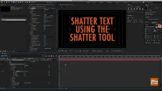 Shatter Text In After Effects In Less Than 7 Minutes