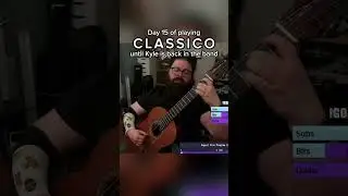 Classico pt 2 - Day 15 | #shorts #classicalguitar #tenaciousd #classico #classicalguitarist #guitar
