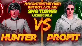 HUNTER🇺🇿 vs PROFIT🇺🇦 | KONTENTMEYKERLARNI ORASIDAGI SNG TURNIR ! UZBEK SILAA🇺🇿🏆
