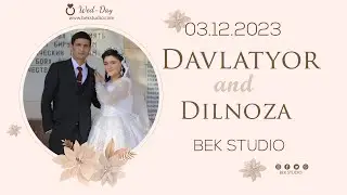 Davlatyor & Dilnoza (03.12.2023) Orzu to’yxonasi | Bek Studio |Jonli efir