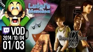 #ScreamADay 4: Luigi's Mansion w/ @_necomie_ #StreamADay (Day 304) - 1 / 3