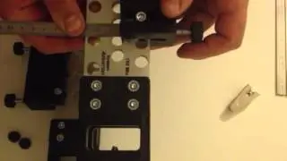 регулируемый упор plus для системы мебельных шаблонов ASSISTENT 2