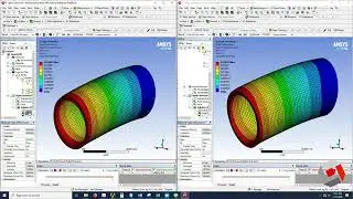 Tutorial ansys - How to Make Basic Simulation of Cylindrical Composite for Beginner (English sub)