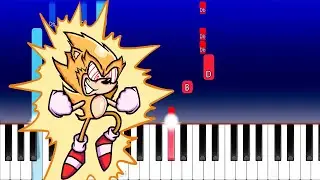 FNF Sonic.exe Update 2.0 - Sunshine (Piano Tutorial)