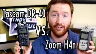 Outdoor Video Gear + Audio Recorder Showdown: Zoom H4n vs. Tascam DR-40