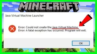 How to FIX Minecraft Could Not Create the Java Virtual Machine Error (2025 METHOD)