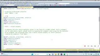 SUBQUERY AND CO RELATED SUBQUERY AND CTE