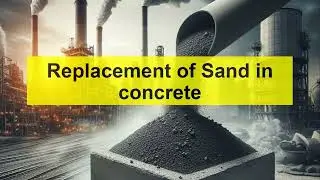 Replacement of sand in concrete | Latest Research update in civil Engineering