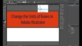 Change the Units of Rulers in Adobe Illustrator