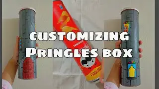 custom Pringle container to keep papers