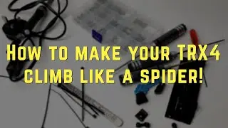 TRX4/Climb like a spider. Climb up STEEP things. Budget, free & cheap mods for Traxxas TRX-4 #trx4