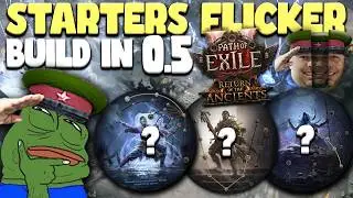 OUR FLICKER STRIKE STARTER BUILD IN 0.5 [RETURN OF THE ANCIENT] INVOKER - MARTIAL ARTIST - RITUALIST