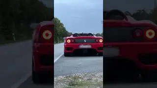 Ferrari 360 Spider / Modena, bester V8 Sound ever