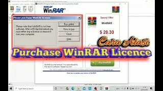 🔴 Atasi Purchase WinRAR Licence || WinRAR Minta Buy Online