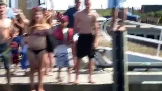 Cuttyhunk Ferry Arrival