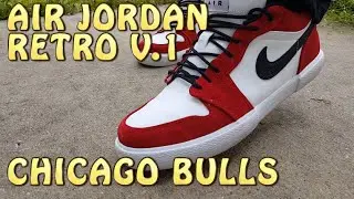 Air Jordan Retro Low V.1 Chicago Bulls Review with ON FEET