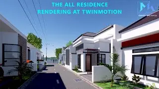 Rendering with TwinMotion Perum The All Residence