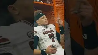 Spencer Rattler was FEELING IT after South Carolina's upset victory over No. 8 Clemson 😎