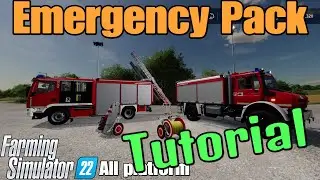 Emergency Pack  / TUTORIAL Essentials / FS22 / See follow up vid 