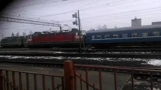 БЧ  Электропоезд пассажирский на станции Борисов