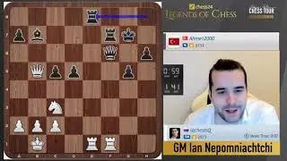 Nepo plays banterblitz chess24
