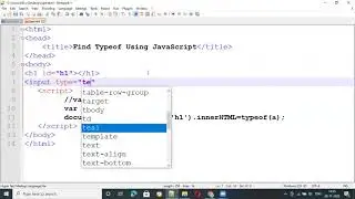 typeof operator |  typeof operator in javascript