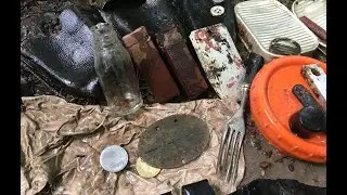 Коп по войне. Немецкий блиндаж на реке. WW2 Metal Detecting on the River. XP ORX X35