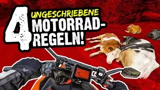 Ungeschriebene Motorrad-Regeln! // MOTOVLOG