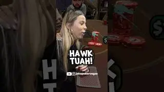 🔥 AK! Hawk Tuah! Spit on that thing! 😂 #poker #lasvegas #casino