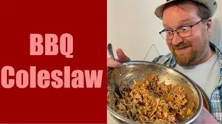 How to make BBQ Coleslaw : Simple picnic side dish