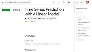 Time Series Prediction with a Linear Model