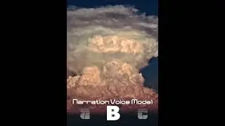 夏の入道雲 / AIナレーション RVC３モデル #Shorts