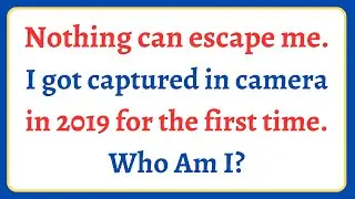 Only the smartest people can solve this Riddles Quiz 🧠 It's a challenge!