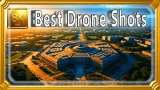 8K Unseen Footage of the Best Drones with Calming Relaxing Sleep Music of the Galaxy 8K 4K Dolby HDR