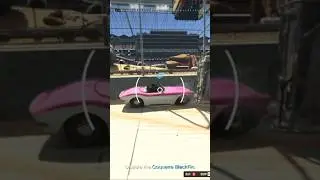 Easiest EMP shot ever? Maze Bank Arena podium vehicle glitching again in GTA Online #gtaonline