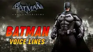 Batman: Arkham Origins - Batman Voice lines + Efforts
