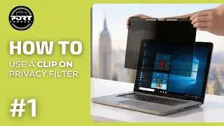 CLIP ON - Universal privacy filter for notebooks