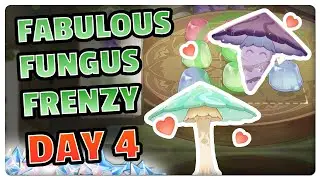 Fungus Training Guide! (DAY 4) ELECTRO & ANEMO Fabulous Fungus Frenzy [Genshin Impact]