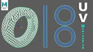 MAYA 2020 BEGINNER UV UNWRAPPING | UV EDITOR TIPS IN TAMIL