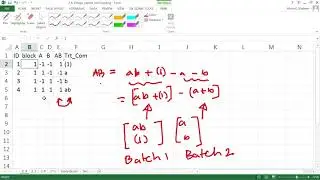 Blocking and Confounding Explained in 2K Factorial Design of Experiments DOE Using MS Excel