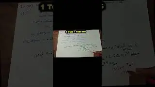 382. How Much is One Ton|Convert 1 Ton to Kilograms|Hindi