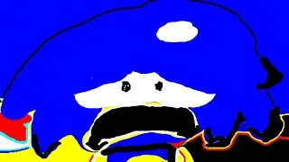 Sonic 3 Special Stage music but Sonic can't find the last blue sphere