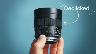 Declicking Vintage Leica R Lenses