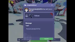 Someone gifted me a FREE KIT in Roblox Bedwars!! 🎁