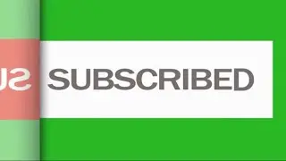 green screen subscribe button click no copyright