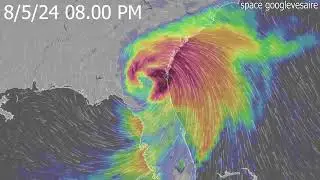 The Direction Debby Hurricane Will Go Step by Step in 5 Days With (Live Map)