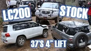 The BIG Hill 😮 Where Diff Clearance Wins 🤘Telephone Track, Mt Cole 🚜 Y62s and a LC200