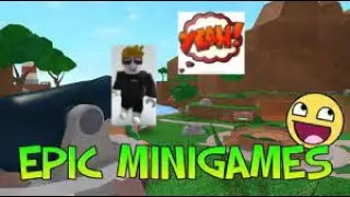 Epic Minigames, First To Five ft. @Baykun #roblox